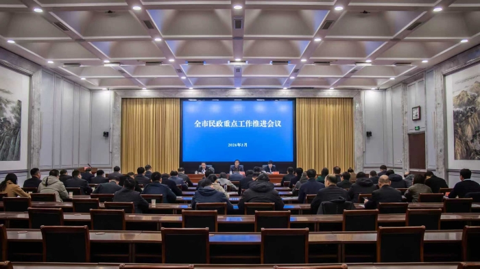 全市民政重点工作推进会召开