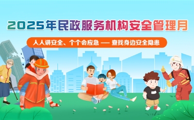 2025年民政服务机构安全管理月